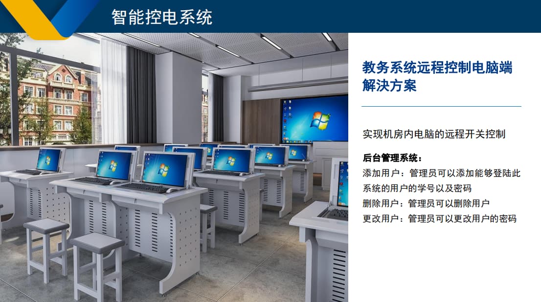 學(xué)校智能控電系統(tǒng)遠(yuǎn)程控制電腦端